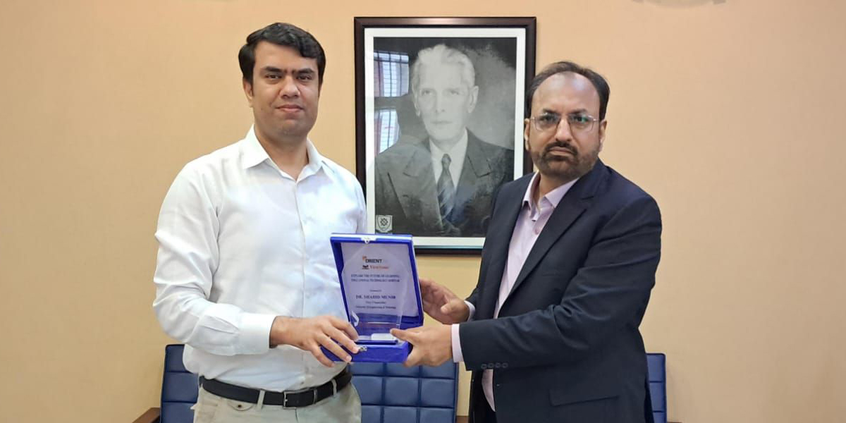 Orient’s Mr. Wasif Explores Collaboration Opportunities with UET Lahore