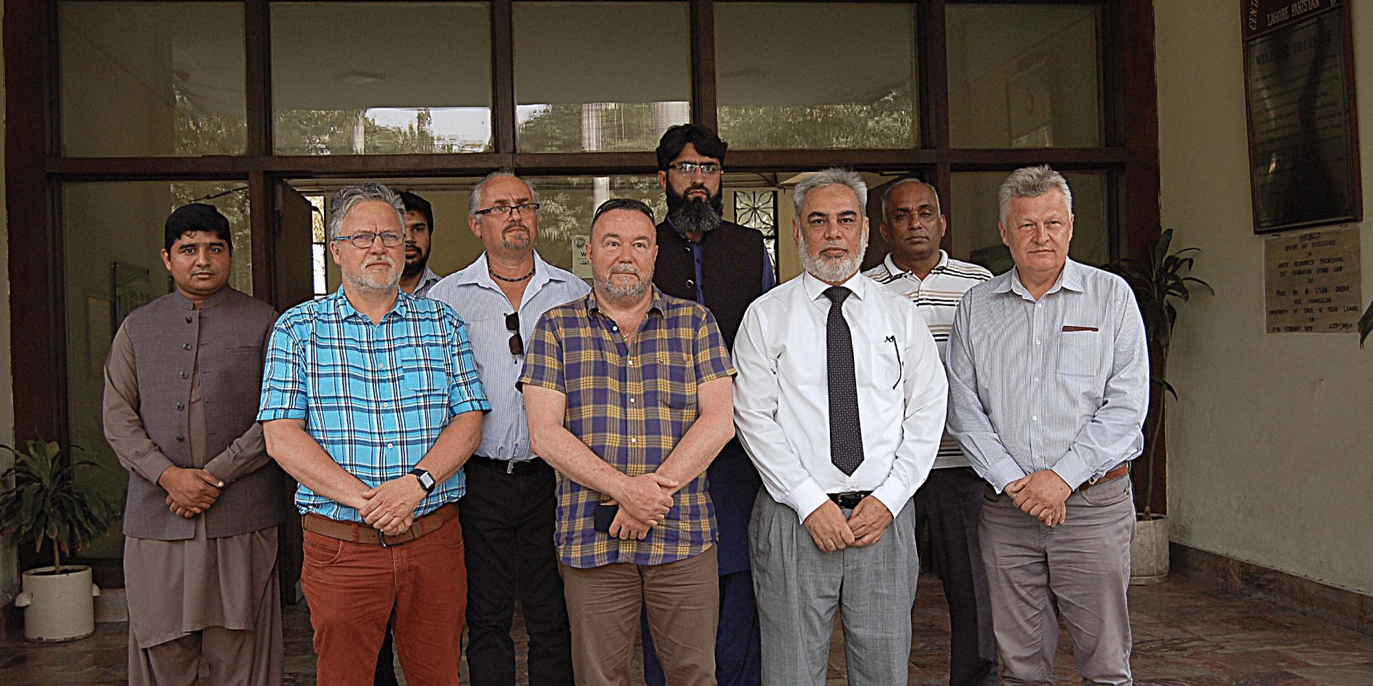 Foreign Delegates Visit to Center of Excellence in Water Resources Engineering